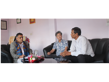 व्यवसायिक फापर खेतीलाई प्राथमिकता दिने : कृषि तथा  पशुपन्छी विकास मन्त्री , बागमती प्रदेश,  प्रकाश श्रेष्ठ 