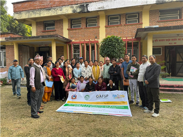 कृषक फिल्ड तथा व्यवसाय पाठशाला तालिम सम्पन्न